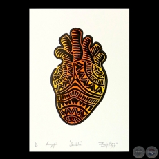 Obra: Corazón - Artista: Rodrigo Velázquez - Año 2018
